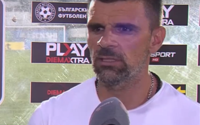 Валентин Илиев: Не ни стигна един гол, но виждам позитивна енергия в отбора