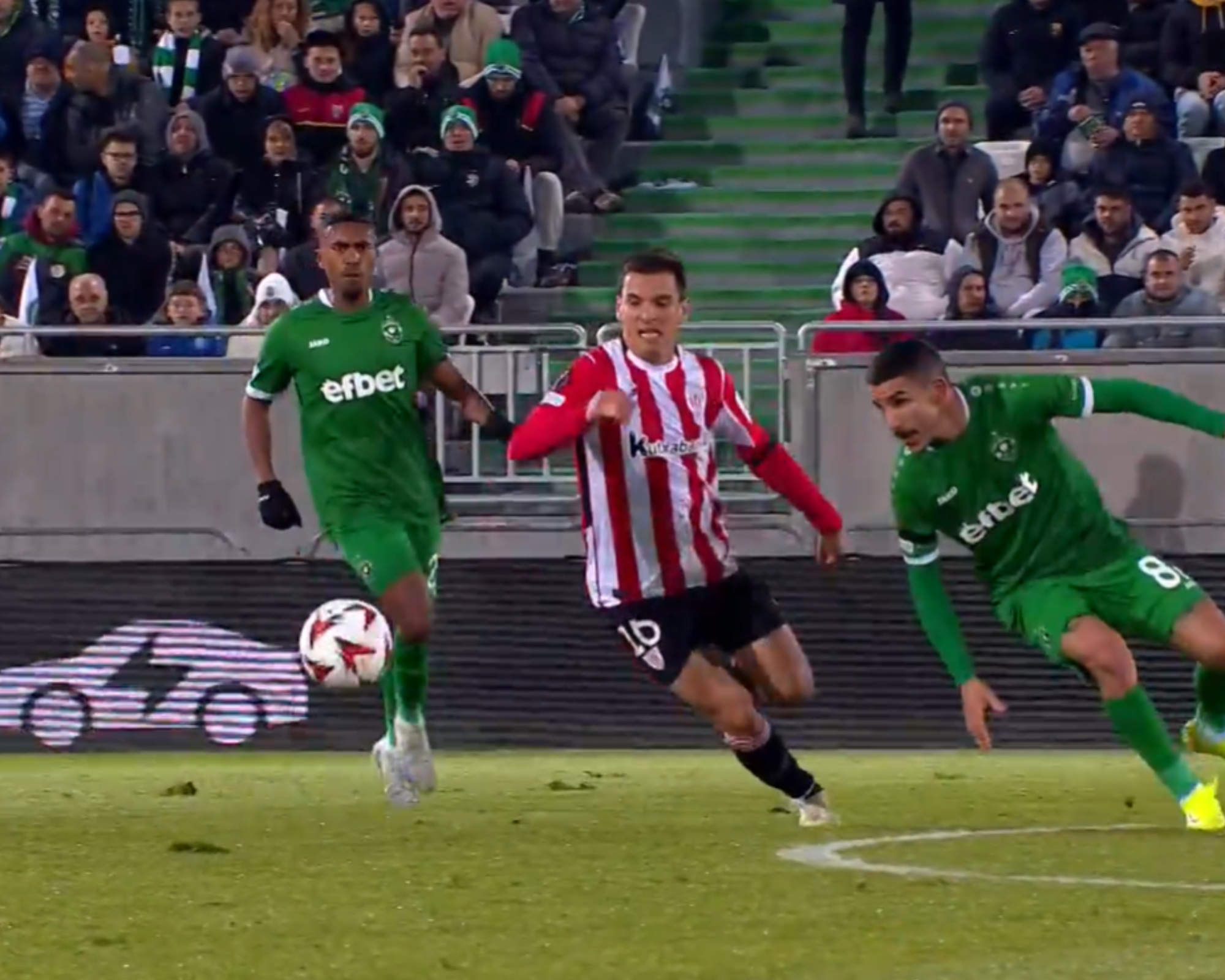 Атлетик Билбао се оказа твърде сериозна хапка за Лудогорец