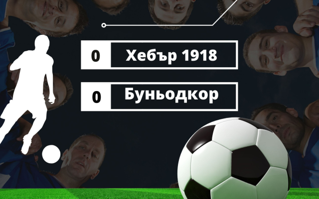 Хебър направи 0:0 с узбекския Буньодкор в контрола в турският курорт Сиде