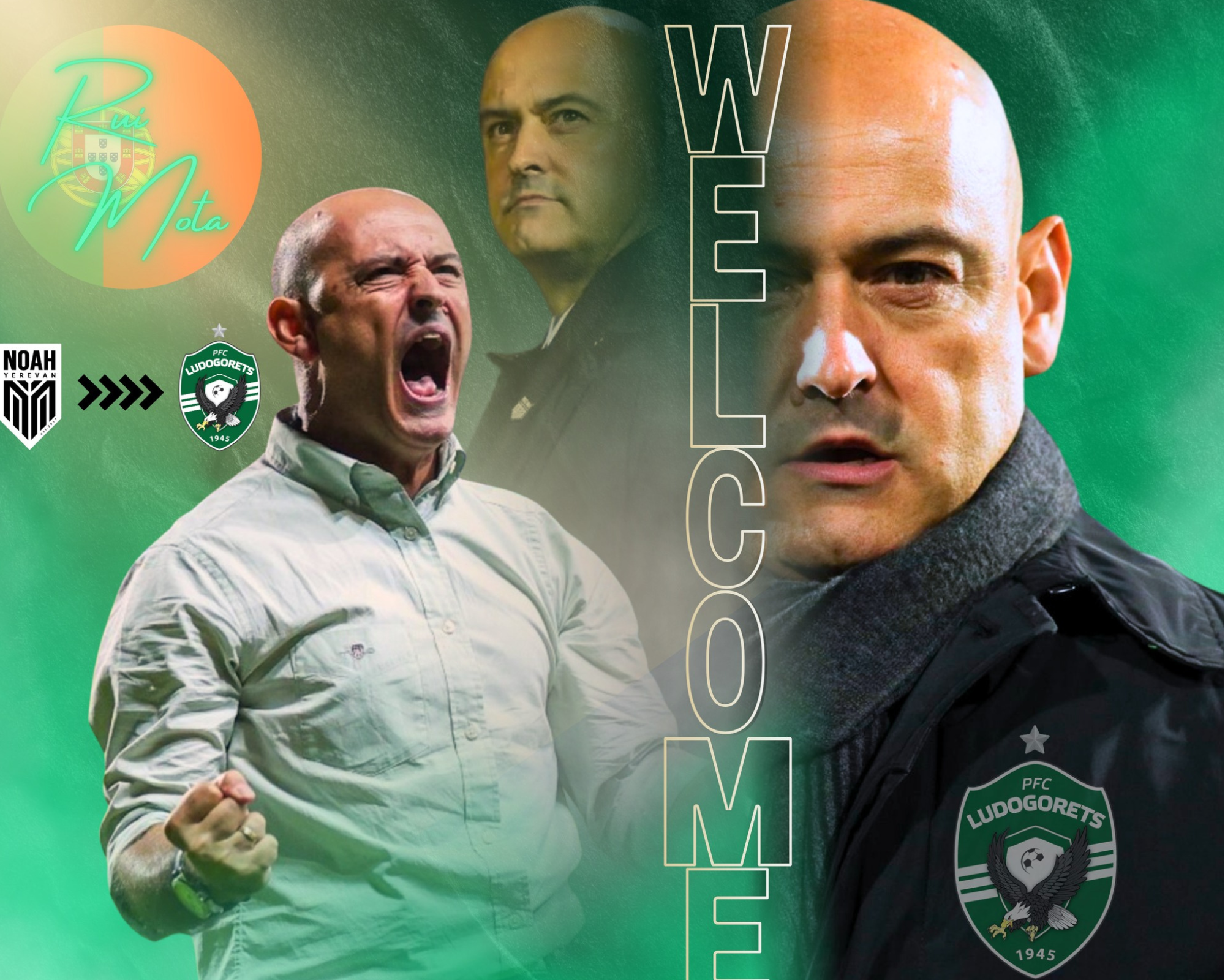 Официално: Руи Мота е новият старши треньор на Лудогорец