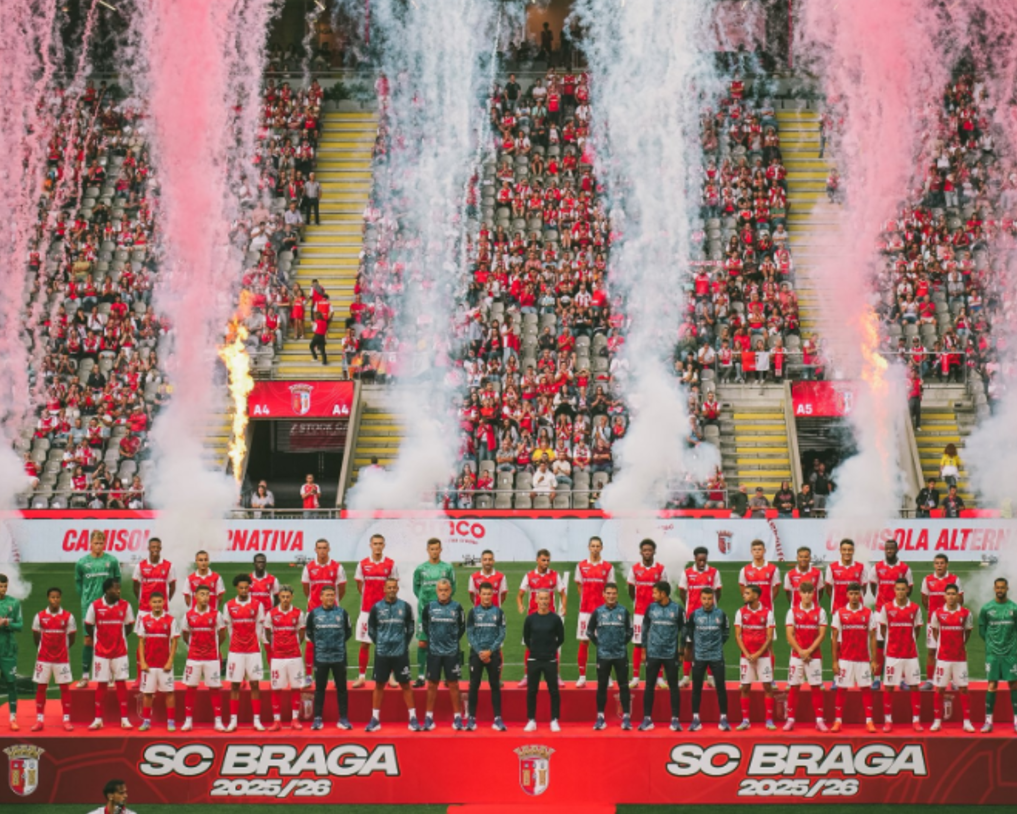 Брага пристигна в София с 25 играчи за сблъсъка с Левски в Лига Европа