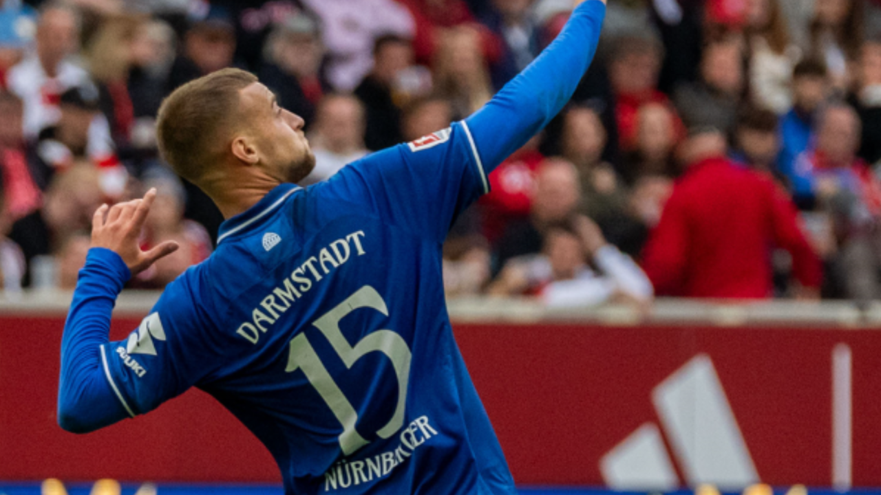 Гол на Фабиан Нюрнбергер донесе трите точки за Дармщат