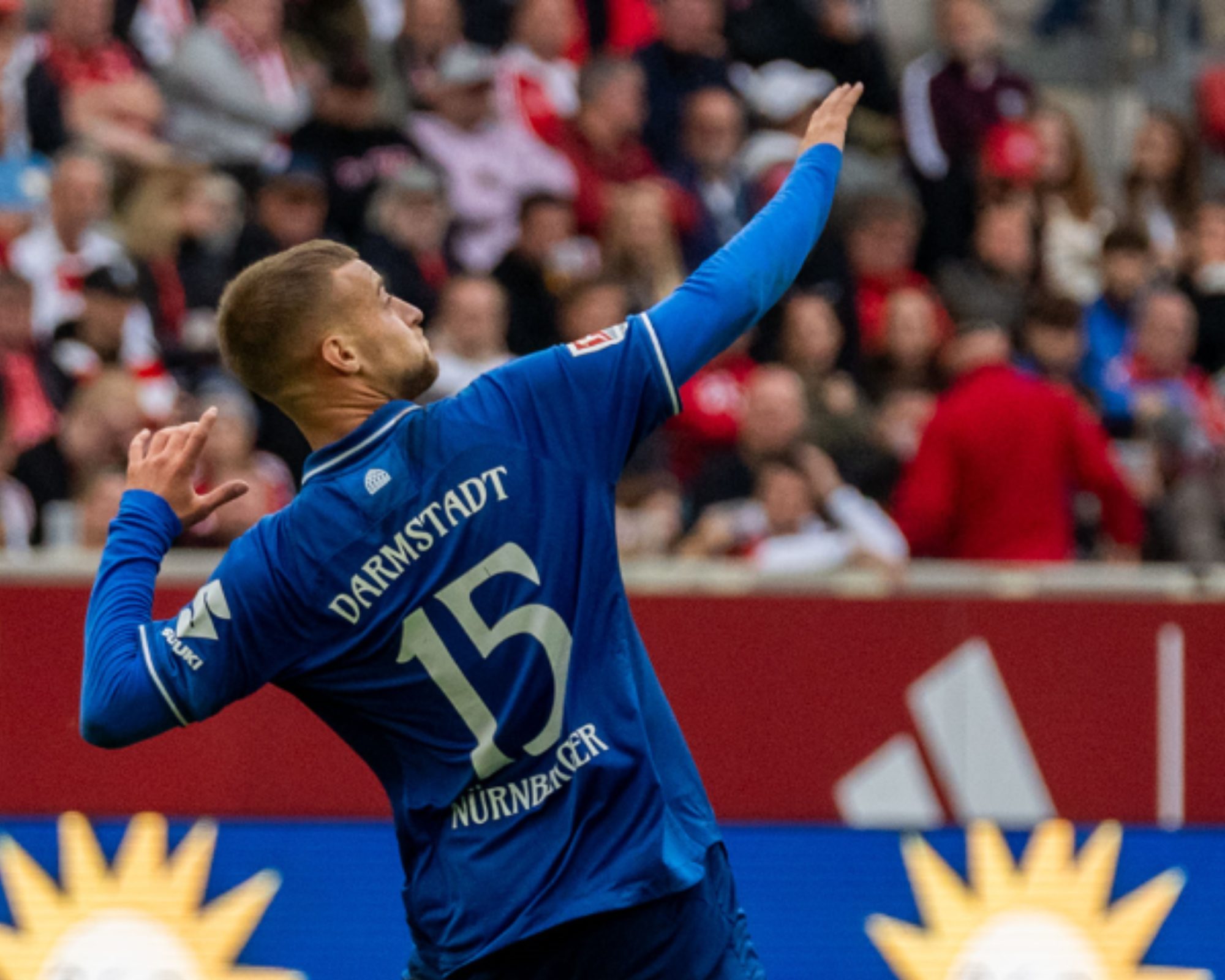 Гол на Фабиан Нюрнбергер донесе трите точки за Дармщат