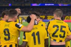 Тежък сблъсък с реалността! АЕК разпиля Левски с 4:0!